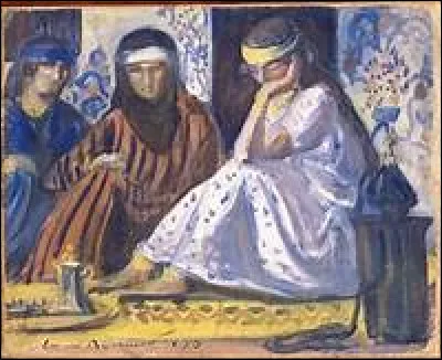 Intérieur arabe ; Harem - Originellement, que désigne de manière abstraite le harem en arabe ?