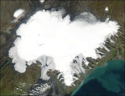 Quel est le nom du plus grand glacier islandais ?
