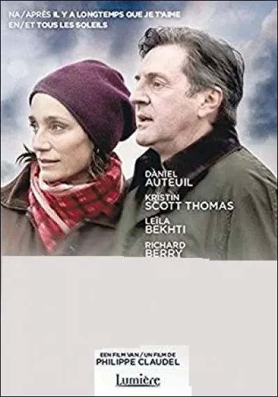 Pour Philippe Claudel, Daniel Auteuil a joué dans le film "Avant..."