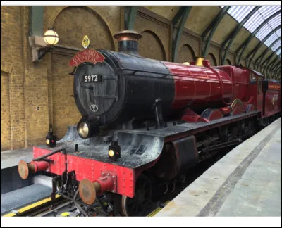 Tu es dans le Poudlard Express. Quelle est ta r&eacute;action ?