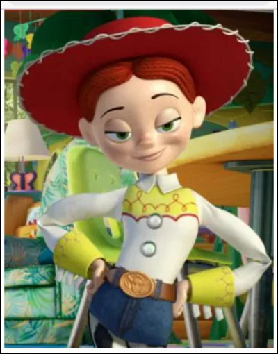 Voilà Jessie ! Jessie a un faible pour...