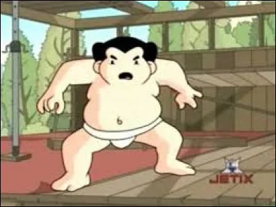 Dans "Shuriken School", comment s'appelle le jeune sumo ?