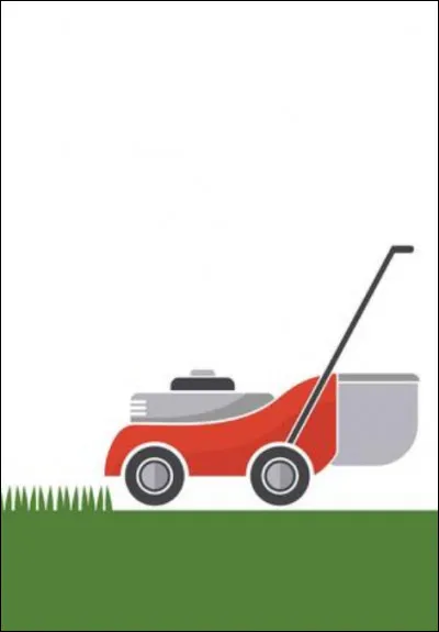 Je sers &agrave; tondre la pelouse.
