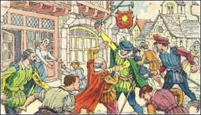 Le conflit qui déchirait la France portait alors le doux nom de...