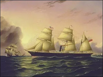 Le "Cambria" s'empare du ruban bleu en juillet 1845 et le conserve 3 ans ; il est le premier à effectuer la traversée en moins de 10 jours. Quinze autres navires de cette compagnie porteront le ruban bleu : quelle est cette compagnie qui entame alors sa domination sur la traversée de l'Atlantique ?