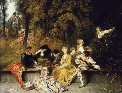 Le mouvement "Rococo" en peinture eut lieu pendant le XVIIe siècle.