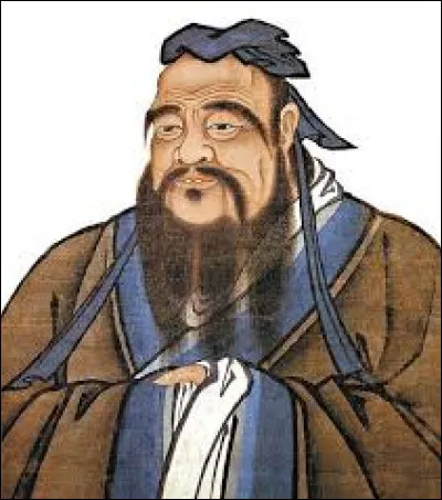 Confucius était un philosophe :