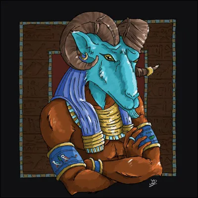 Potier divin, façonnant sur son tour, l'oeuf d'où allaient sortir le monde et l'homme. Qui est-il ?