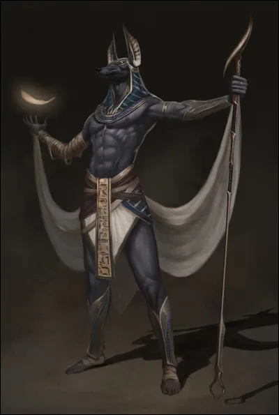 Seigneur des nécropoles, celui qui préside à l'embaumement. Qui est-il ?