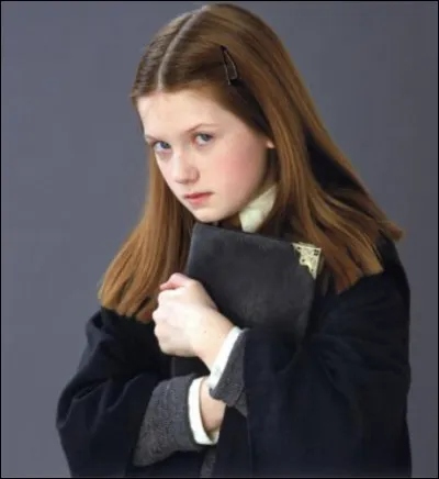 En quelle année est Ginny sur cette photo ?