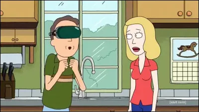 Avec qui Jerry prend-il de la cocaïne dans un univers parallèle ?