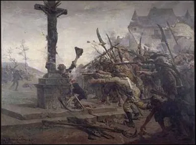 À quelle bataille délogent-ils l'armée rebelle et la mettent-ils en déroute ?