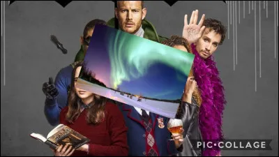 Grâce aux personnages présents sur l'image, vous pouvez reconnaître de quelle série ils sont tirés...