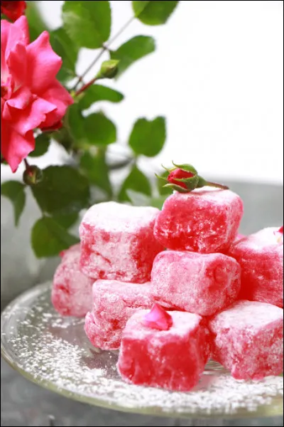 Pour 1000 g de loukoum, vous trouverez...