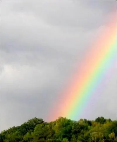 L'arc-en-ciel est...