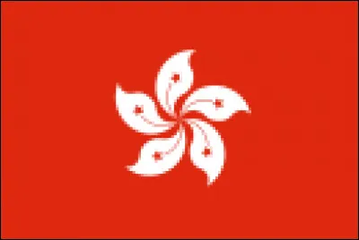 Sur la photo, vous pouvez voir le drapeau de Hong Kong.