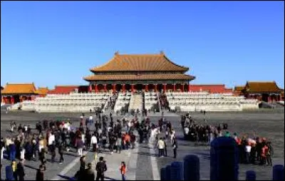 Sur l'image, vous pouvez voir la Cité interdite !