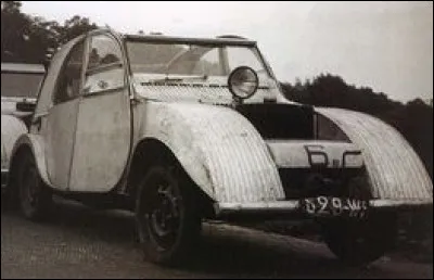 Ce prototype a été caché des nazis durant la guerre 39-45 dans un grenier. De quel véhicule s'agit-il ?