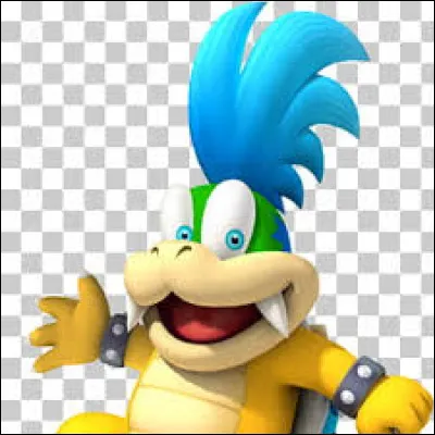 Qui a les cheveux bleus ?