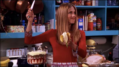 Dans la saison 6, quelles sont les recettes que Rachel a mélangées pour le dessert de Thanksgiving ?