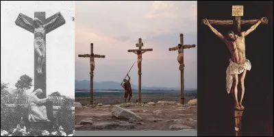 Parmi ces trois m&eacute;thodes d�ex&eacute;cutions, quelle est celle qui NE correspond PAS &agrave; l'ex&eacute;cution ou &agrave; la torture d'un criminel av&eacute;r&eacute; ou &agrave; ce que le Christ a subi ?