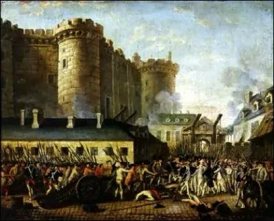 La Rvolution franaise commence, dans les manuels d'histoire, avec la prise de la Bastille, le 14 juillet 1789. Ce jour-l, les meutiers parisiens viennent chercher dans la prison royale :