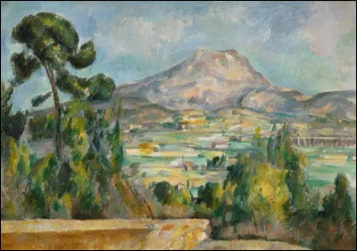 De qui est le tableau ''Montagne de la Ste Victoire" ?