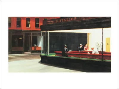 De qui est le tableau ''Nighthawks" ?