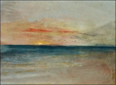 De qui est le tableau ''Sunset" ?