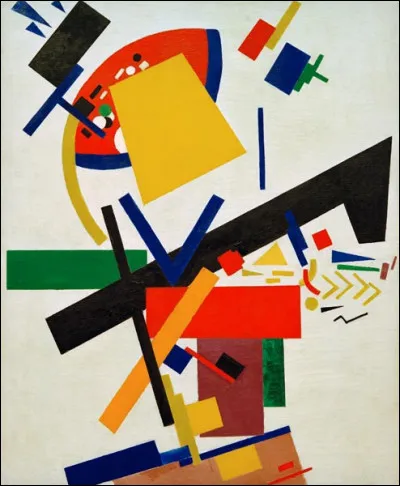 De qui est le tableau ''Suprématisme" ?