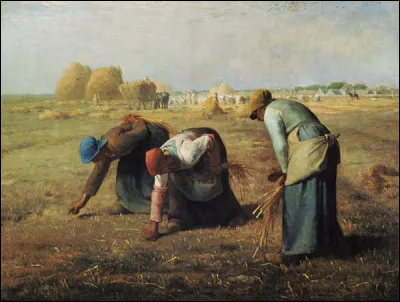 De qui est le tableau ''Les Glaneuses" ?