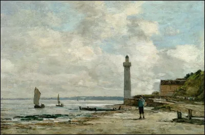 De qui est le tableau ''Le Phare de Honfleur" ?