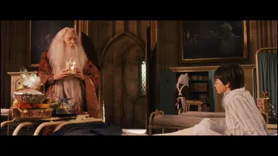 Sur quel goût tombe le professeur Dumbledore, lorsqu'il prend une dragée surprise de Bertie Crochue ?