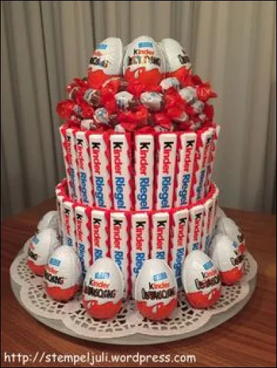 À quelle entreprise mondialement connue, devez-vous vos Kinder ?