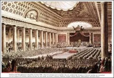 Les États généraux réunis en 1789 ne l'avaient pas été depuis 1614.