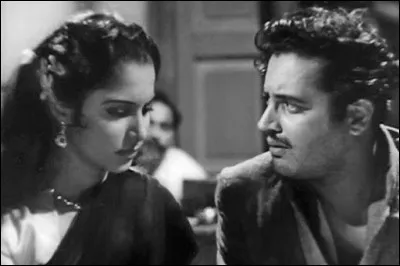 Quel est ce film dramatique, romantique et musical de Guru Dutt ?