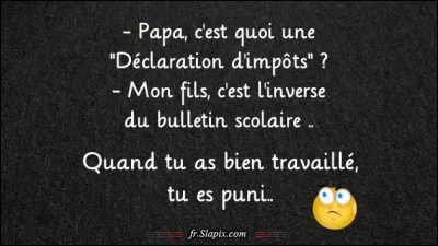 Trésor Public : Les enfants que vous n'avez pas eus ne peuvent être pris en compte !