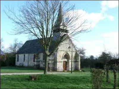 Vous avez sur cette image l'église Saint-Lucien de Laverrière. Petit village des Hauts-de-France de 38 habitants, dans l'arrondissement de Beauvais, il se trouve dans le département ...