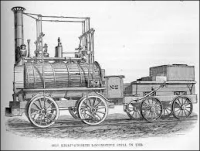 Qui a inventé la locomotive en Angleterre en 1825 ?