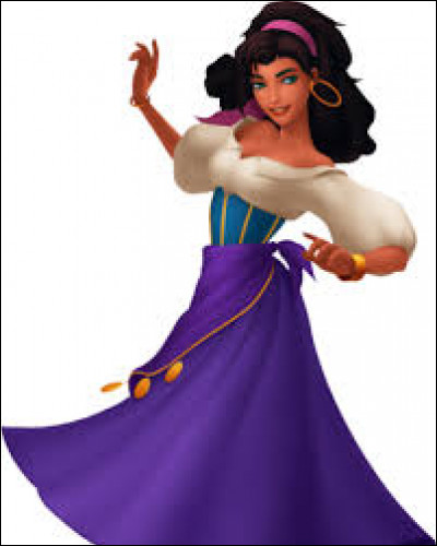 Esmeralda est la petite amie d'Aladdin.