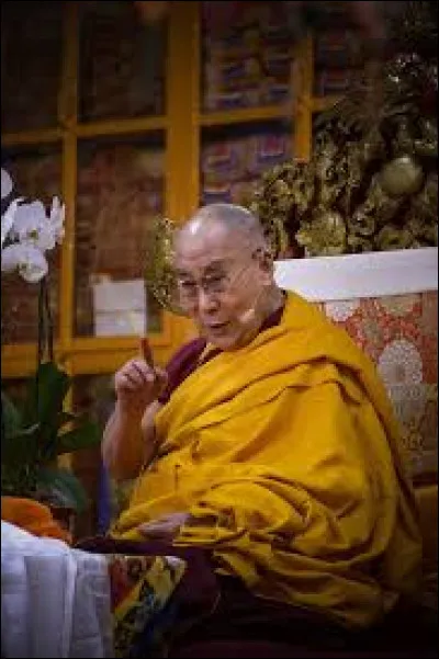 Tenzin Gyatso est le 14e dalaï-lama.