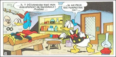 Où se trouve le repère secret de Fantomiald ?