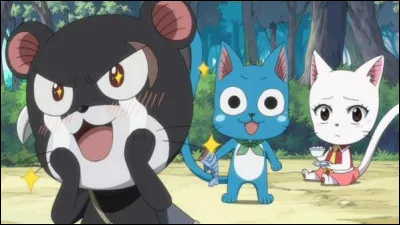 Bon, revenons à des trucs plus cools et sympas : 
- "Si Natsu est une salamandre, alors je suis un chat à l'amande !"
Bon, vous avez deviné j'espère. Alors ? Une idée de qui a dit ça ?