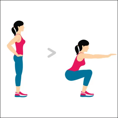 Musculation générale : Quels muscles travaillent lors de squats ?