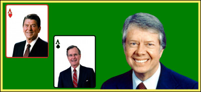 Quel président américain a succédé à Jimmy Carter ?