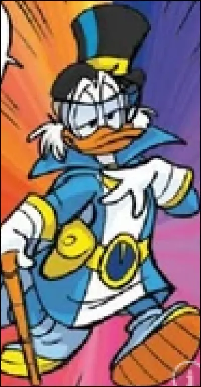 Bonus : Quel le nom de super héros de Picsou ? (dans les ultra héros)