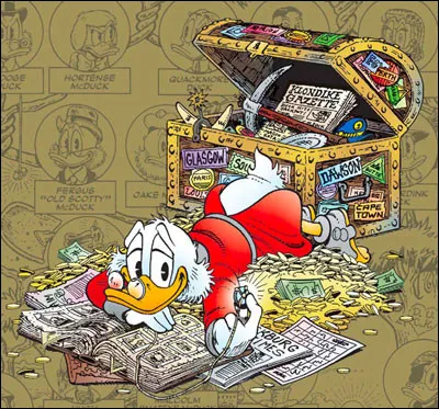 Où est né Picsou ?