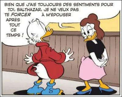 Qui sont les 2 amoureuses de Picsou ?