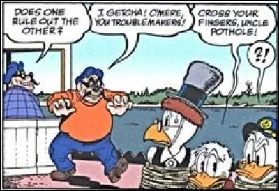 Où Picsou a-t-il rencontré les Rapetous ?