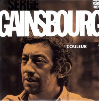 Quelle est cette chanson de Serge Gainsbourg ?